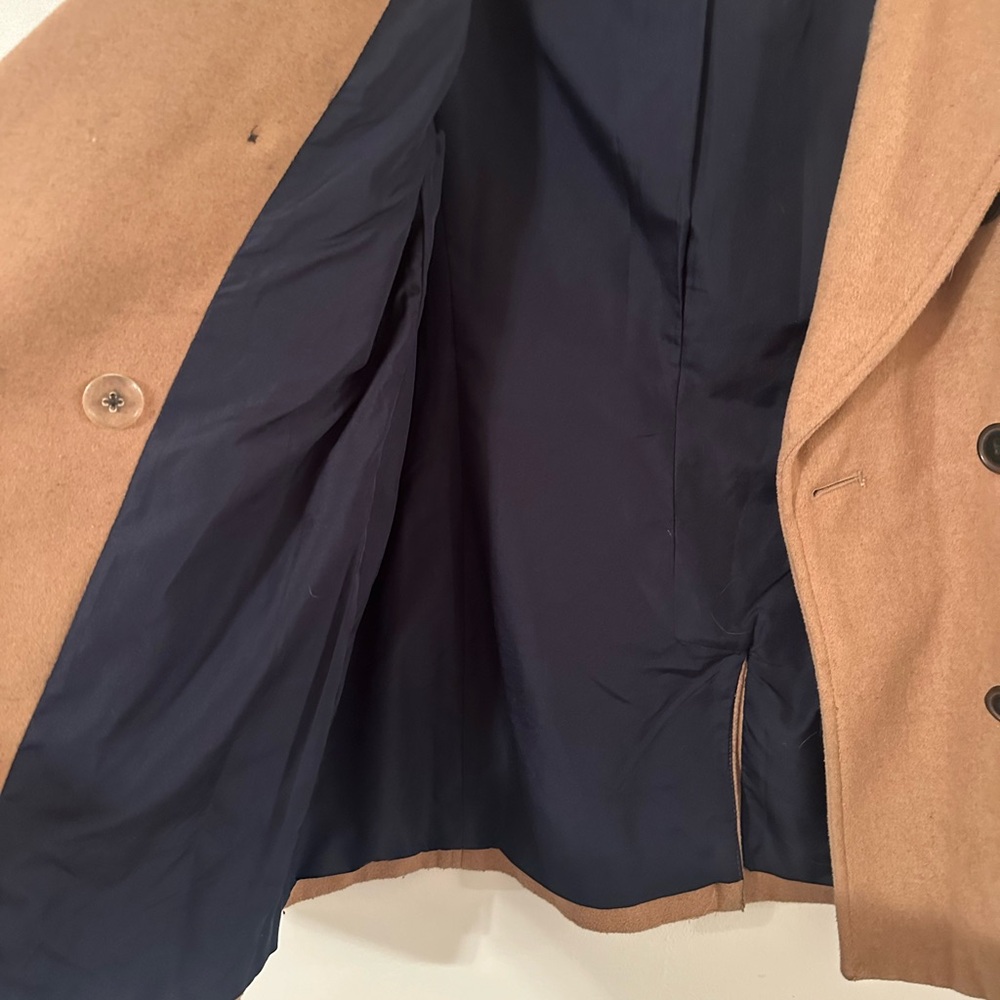 Women’s Old Navy Camel Wool Blend‎ Peacoat Jacket - Size M - Picture 8 of 8